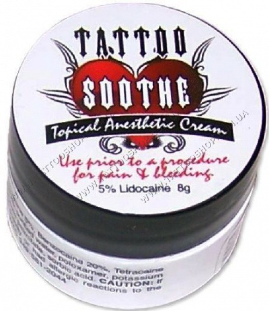 Tattoo soothe topical Anesthetic Gel - охлаждающий гель (30 мл)
