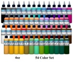 Палитра красок Intenze 54 цвета по 30 мл.США.