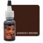 Darkest Brown - Фарба для татуажу 'Custom Cosmetik'.16 мл.1 шт.США.</p>