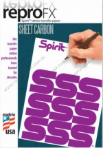 РУЧНОЙ ПЕРЕВОД.Carbon Sheet Paper by Spirit™.А4.10 шт.100 %-США.
