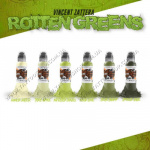 Vincent Zattera's Rotten Green Set - World Famous Tattoo Ink. 6 фл Х 30 мл.</p>
