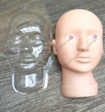 4D.Силіконова модель обличчя (маска)+ 2 пластикові моделі голови.1+2 шт.</p>