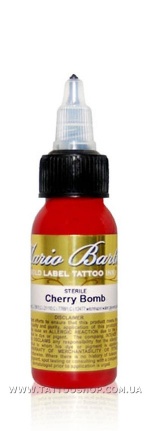 CHERRY BOMB by Mario Barth GOLD LABEL Tattoo Ink 1oz.