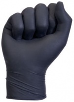 КИТАЙ.Черные ЛАТЕКСНЫЕ перчатки 100 шт.Размер S,M,L.Китай.