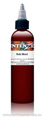 Краска Intenze BULLS BLOOD Tattoo Ink BORIS Series 15-30-60-125 