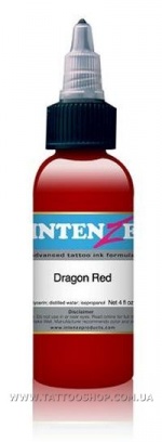 DRAGON RED Intenze Wholesale Tattoo Ink 1oz bottle only