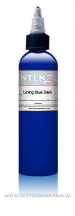 LINING BLUE DARK Tattoo Ink by INTENZE Color Lining Ink 15-30-60