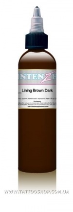 LINING Brown DARK by BOB TYRRELL Tattoo Ink 15-30-60-120 мл.